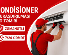 Kondisioner ustasi sürətli peşəkar ucuz