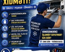 Kondisioner təmiri və servisi