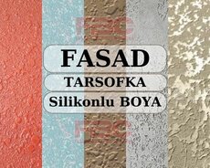 Fasad Tarsofka Selekonlu Boya İsleri