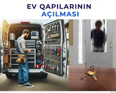Ev qapılarının açılması xidməti