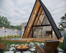 A-frame Tikinti