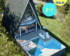 A-frame ev tikinti