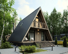 A-Frame evlərin tikintisi