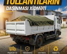 Tullantı söküntü zibil daşınması xidməti
