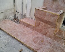 Kafel metlax qranit işləri