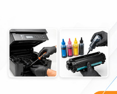 Printer təmiri və Kartric dolumu