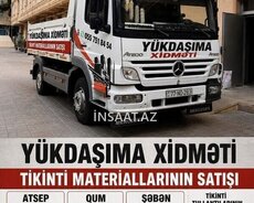 Söküntü və tullantıların daşınması