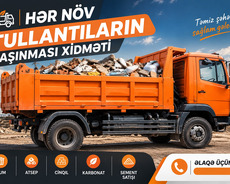 Tullantı zibil söküntü daşınması xidməti