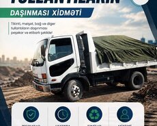 Söküntü tullantı zibil daşınması xidməti
