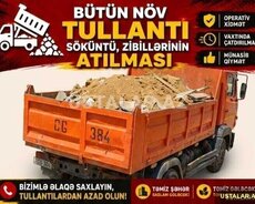 Tullantı söküntü daşınması