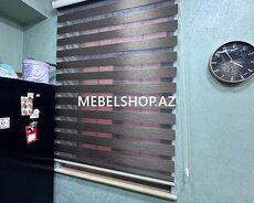 Zebra jalüz pərdə