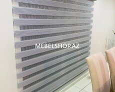 Zebra jalüz pərdəler
