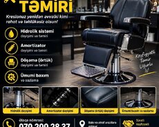 bərbər kreslolarının təmiri - bakı