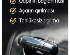 Çilingər seyf bağlı qapıların açılmasi