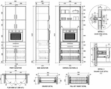 Mebel üçün texniki çertyojların hazırlan