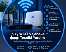 Wi-fi və modem sazlanması