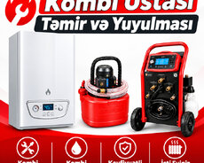 Kombilerin təmiri və yuyulmasi