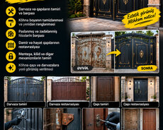 Darvaza və qapiların təmir restovrasiyası