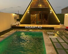 Hovuzlu A-frame Evlər