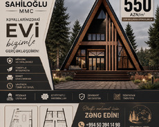 A-frame ev tikintisi