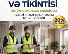 Ev Təmir tikinti endirimle
