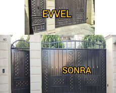 Darvazalari̇n renglenmesi temi̇r