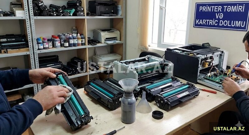 Printer Təmiri və Kartric doldurulması Printer Təmiri və Kartric doldurulması