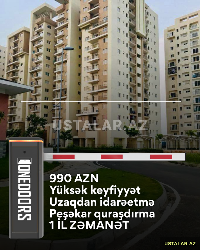 Giriş-çıxış Nəzarəti üçün şlaqbaum Giriş-çıxış Nəzarəti üçün şlaqbaum