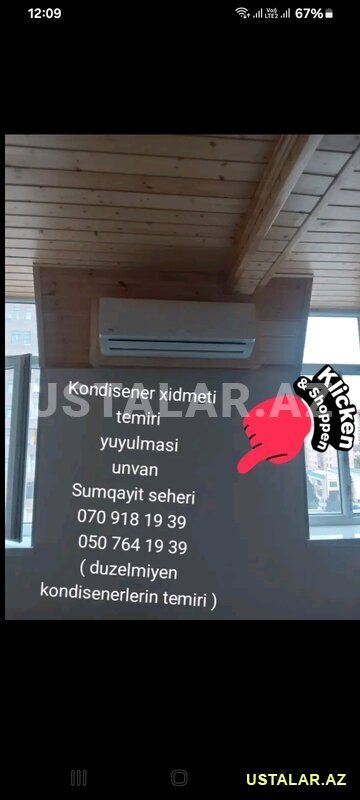 Duzelmiyen Kondisionerlerin təmiri Duzelmiyen Kondisionerlerin təmiri