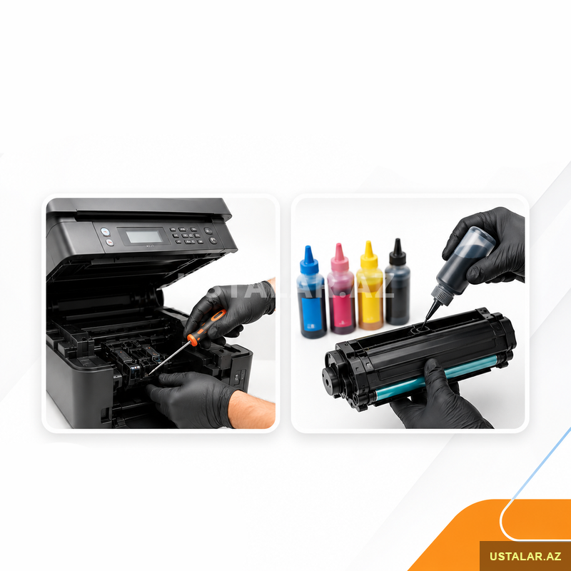 Printer təmiri və Kartric dolumu Printer təmiri və Kartric dolumu