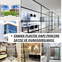 ZAMAN PLASTIK QAPI PENCERE SATISI VE QURASDIRLMASI